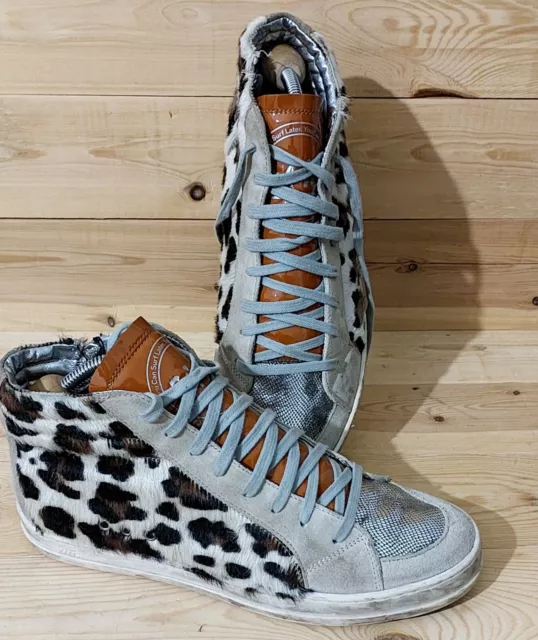 P448 sneakers womens high top leopard  size 8.5 To 9 US   / 39 EU