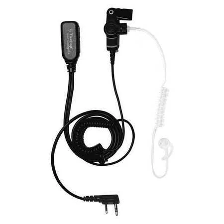 Earphone Connection Ep1301 Long Tube Lapel Microphone,Black