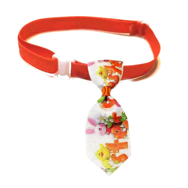 Pet Bow Tie Fashion Colorful Easter Dog Neck Wear Collar Reusable