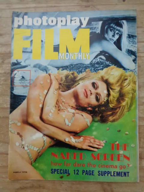 Photoplay Film Monthly March 1968 Pamela Tiffin Richard Harris Mia Farrow