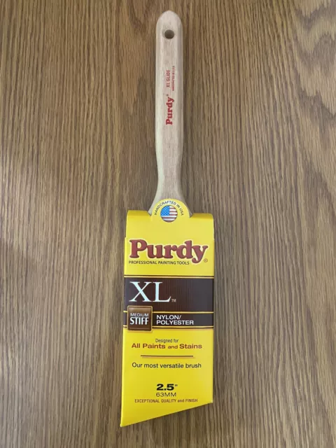 Purdy XL Glide 2 1/2 In. Angular Trim Paint Brush 716341015701 Purdy XL Glide