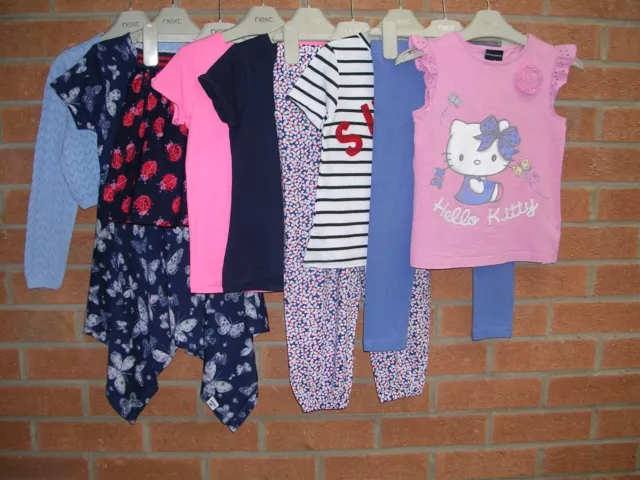 MANTARAY GEORGE MATALAN etc Girls Bundle Tops Dress Cardigan Age 4-5 110cm