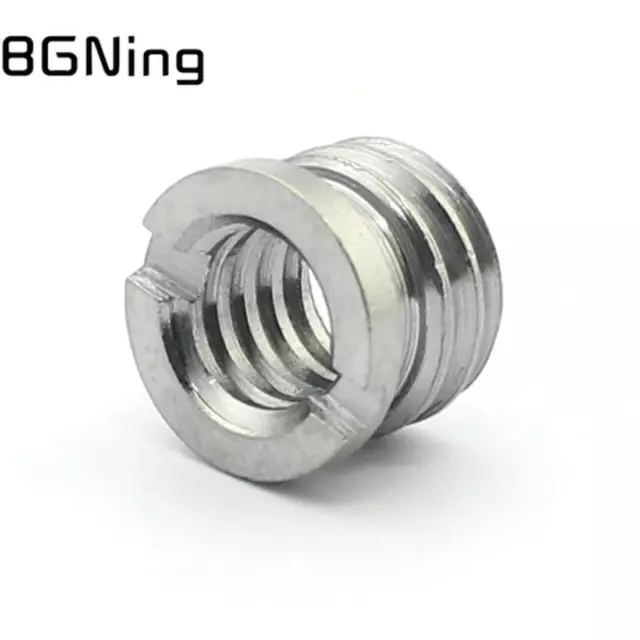 BGNing 1/4 3/8 Thread Screw Mount Adapter Converter for Tripod Plate Flash Light