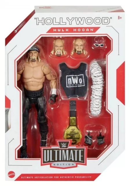 WWE ULTIMATE EDITION - Hollywood Hulk Hogan - Mattel Wrestling Action ...