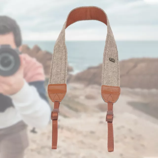 Kamera Zubehör Vintage Hals Strape langlebig Baumwolle Kamera Schultergurt für S