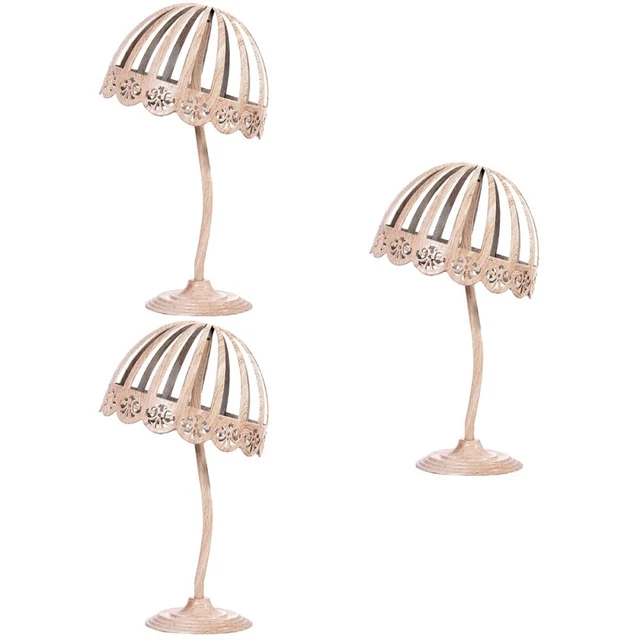 3 Pcs Hat Organizer Hat Holder Kids Hats Hat Rack Baseball Caps Head Model