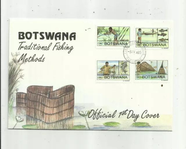 Botswana .1995. Traditional Fishing Methods . First Day Cover.