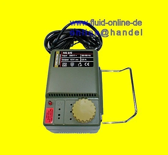 Proxxon 28707 Trasformatore Micromot NG 2/E | Verde | Input 220-240V | Per Modellismo E Lavorazioni Di Precisione