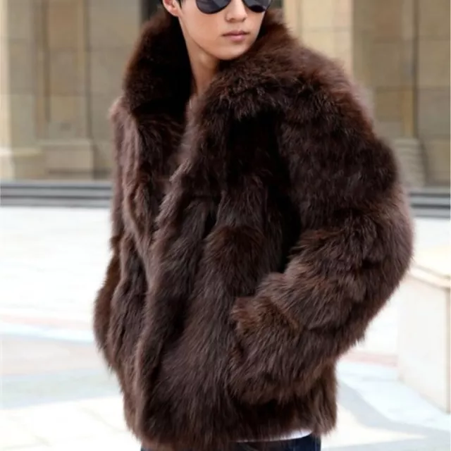 KOREAN STYLE FASHION Women Faux Fur Winter Warm Short Outwear Coat Size  M-9XL H $68.99 - PicClick