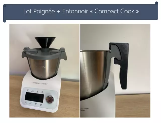 Mixing blade for COMPACT COOK ELITE robot – Compactcook