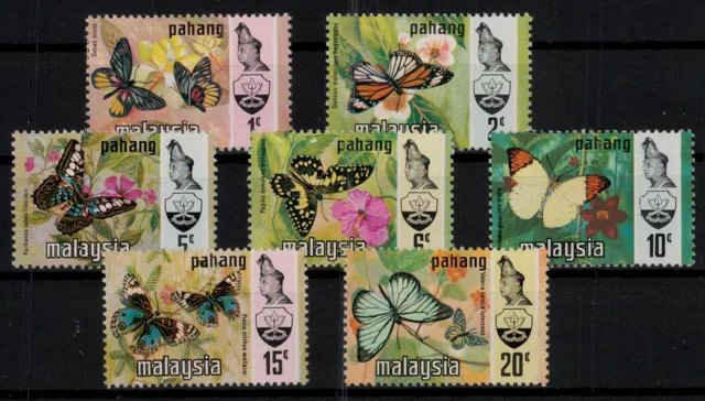 Malaiische Staaten Pahang; Schmetterlinge 1971 kpl. **  (11,-)