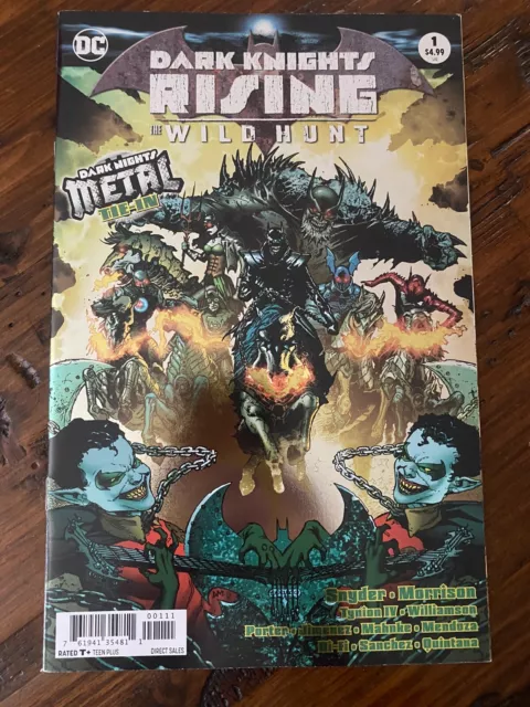 Batman DARK KNIGHTS RISING WILD HUNT #1 1st app. REVERSE RED DEATH 9.4 NM
