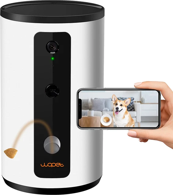 Dog Camera D01 Plus: 5G Wifi Pet Camera with Treat Tossing, 1080P HD with Night