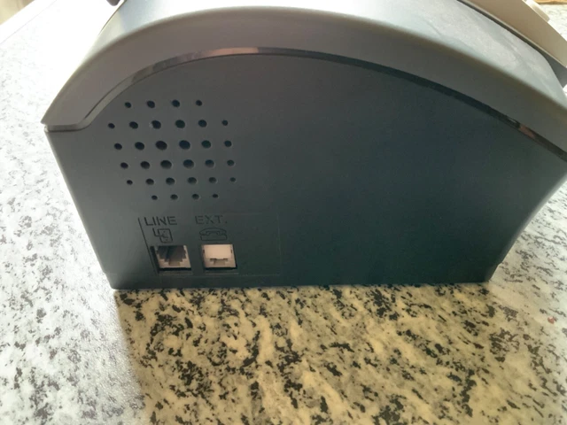 Faxgerät Original Brother T102 + an Bastler + Display zu dunkel +