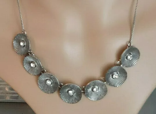 Art Deco Style Jewellery Set - Necklace, Bracelet and Earrings - Unused