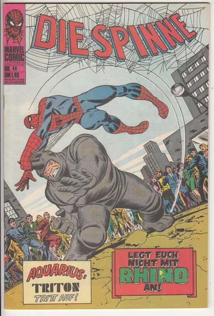Die SPINNE Nr. 44 (1) sehr guter ZUSTAND Williams ORIGINAL spider-man