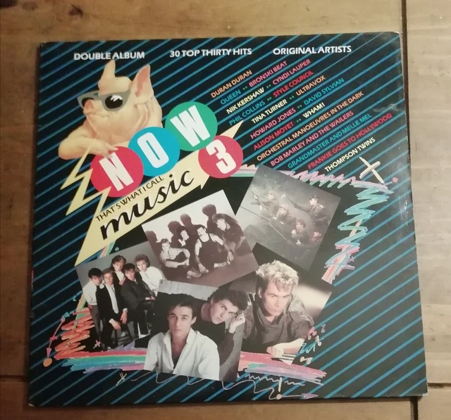 Now 3 Rear Cover NOW THAT'S WHAT I Call Music 3 Vinyl Lp £8.99 - PicClick UK
