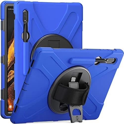 KIQ Galaxy Tab S8 Ultra Case 2022 Shockproof Heavy Duty Impact Drop Protectio...