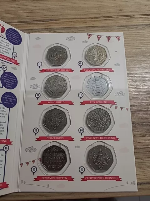 The Great British Coin Hunt 50p Coins Volume Two