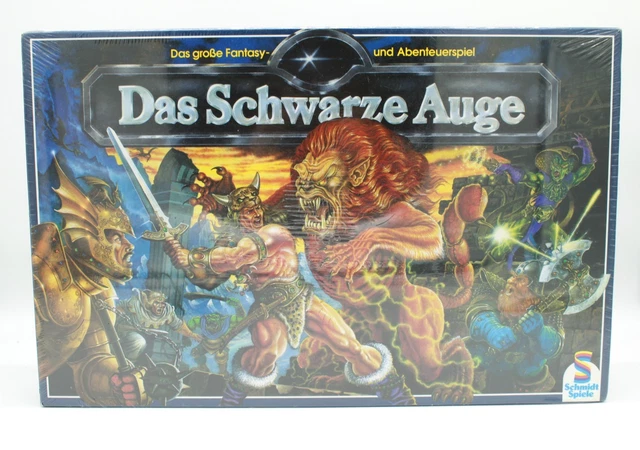 Jeu De Société Schmidt – Le Village De La Peur – Les Héros De L'Œil Noir – Édition Rare