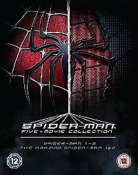 The Spider-Man Complete Five Film Collection Blu-Ray (2016) Tobey Maguire,