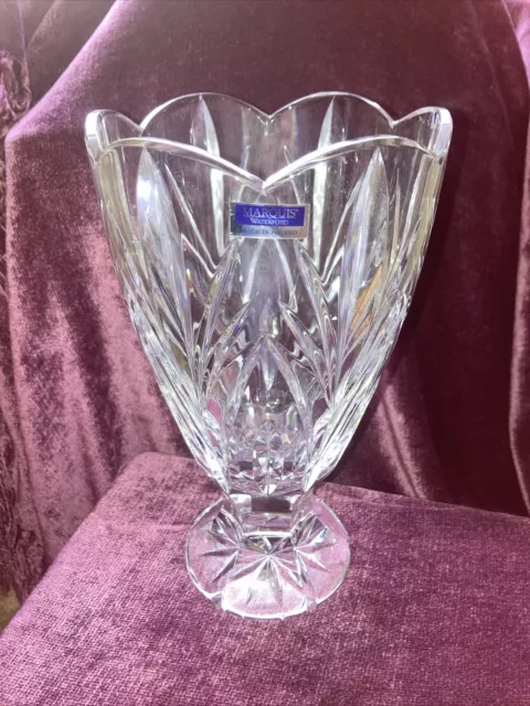 Marquis By Waterford Crystal - 10” Tall Canterbury Vase