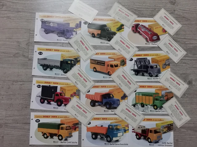 Atlas-Dinky Toys - 1:48 - Lot 21 Models avec Catalogue et