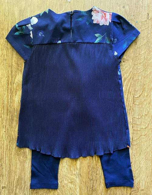 Ted Baker 3-4 years floral top leggings outfit set  RRP £33 summer BNWT 7