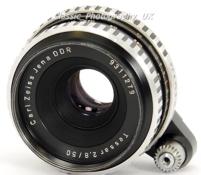 Carl ZEISS Jena TESSAR 2.8/50mm Lens for EXAKTA 35mm SLR & DIGITAL Micro 4/3