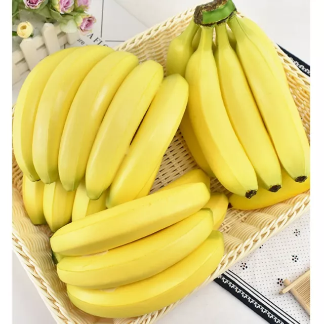 Artificial Bananas Realistic Fruit Kitchen Ornament Cabinet Decoration