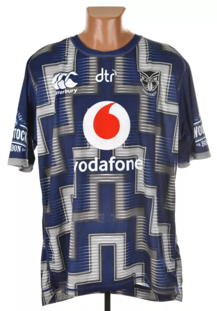 Nrl New Zealand Warriors Rugby League Shirt Jersey Canterbury Size 3Xl