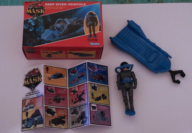M.A.S.K KENNER MASK matt tracker diver vehicule fan art collection ...