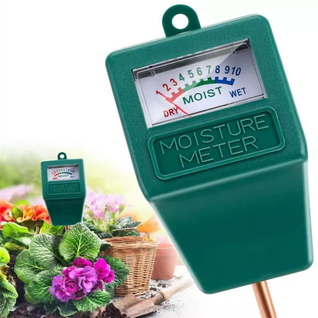 Soil Moisture Meter Hygrometer for Plants Water Gauge Meter Indoor Outdoor Green