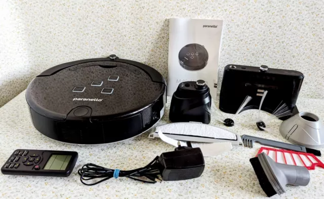 Paranello Robotic Vacuum Mopping Robot Cleaner With Remote