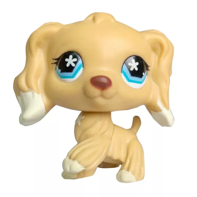 Daisy Blue Eyes Limited Littlest Pet Shop Kids Toys Cocker Spaniels Dog LPS #748