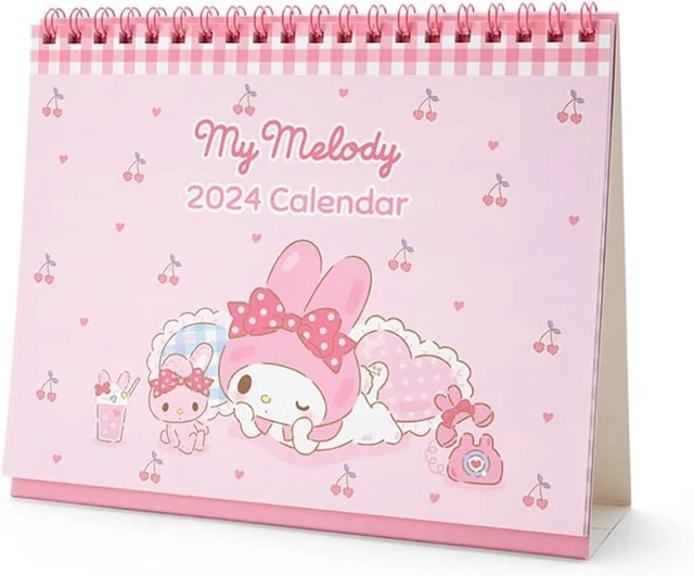 NEW SANRIO 699934 My Melody Calendar 2024 Free Standard Shipping 30.98 PicClick