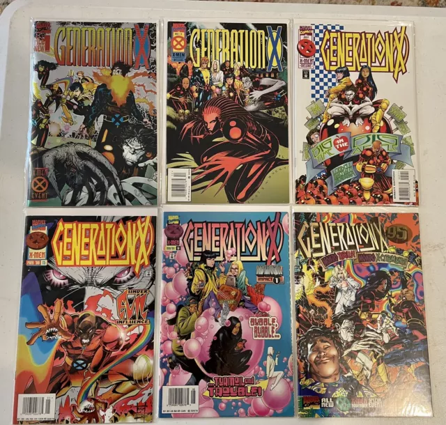 Generation X Comic Book Lot