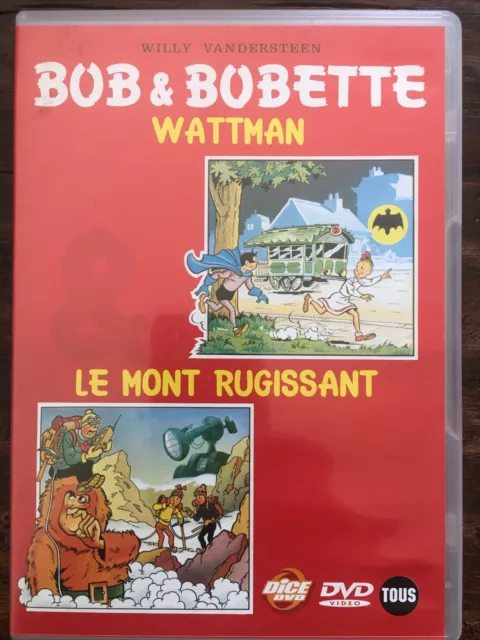 Bob Et Bobette ... Wattman / Le Mont Rugissant ... 2 Aventures ... Dvd