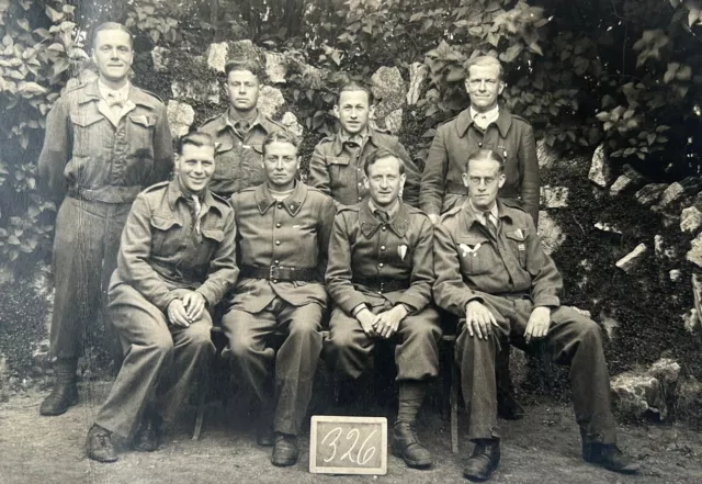 Photo Stalag Ix O Belge Camp Prisonnier Kg Allemagne Soldat Français Wwii Ww2