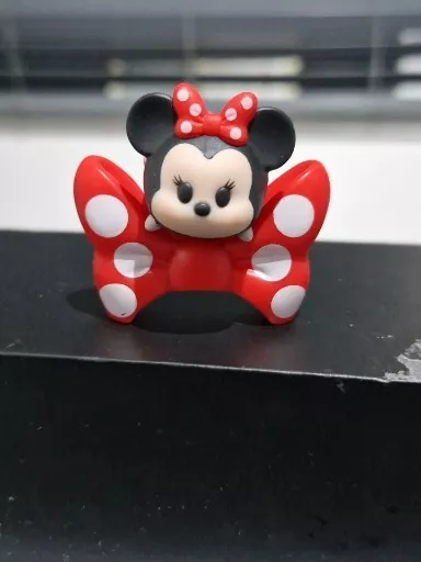 Minnie Mouse With Bow Tsum Tsum Vinyl Accessory Disney