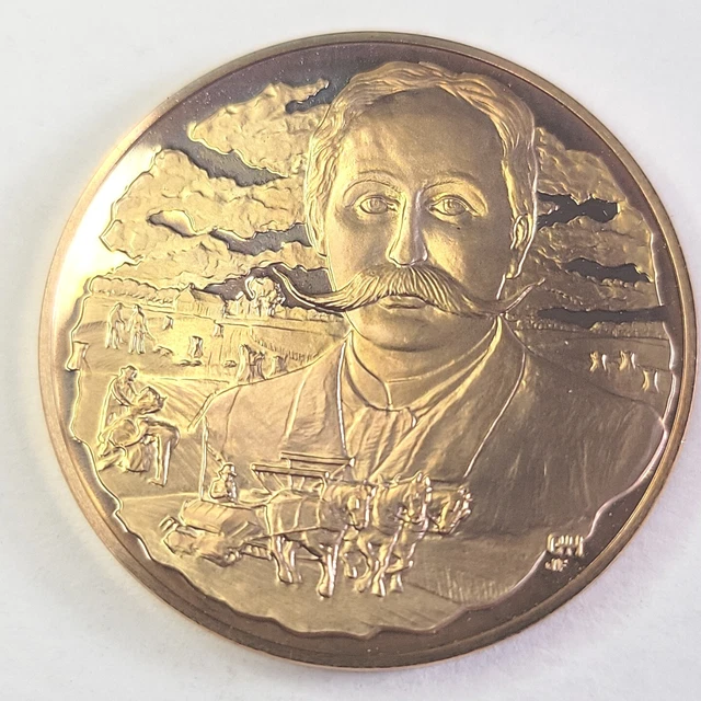 Baron De Hirsch 1831-1896 Bronze Medal The Medalic History Of The Jewish People
