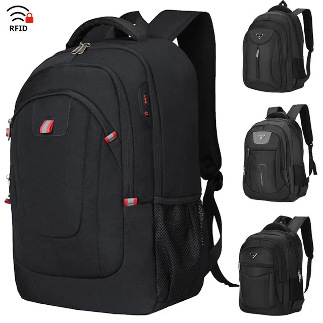 Womens Mens Laptop Backpack Waterproof Travel Rucksack College School Laptop Bag