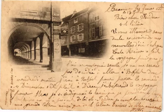 CPA BALUME-les-LADIES - arcades (212433)