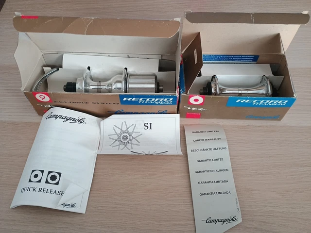 Moyeu Avant Campagnolo Chorus 32 Trous – NOS, Neuf Dans Boîte – Italie