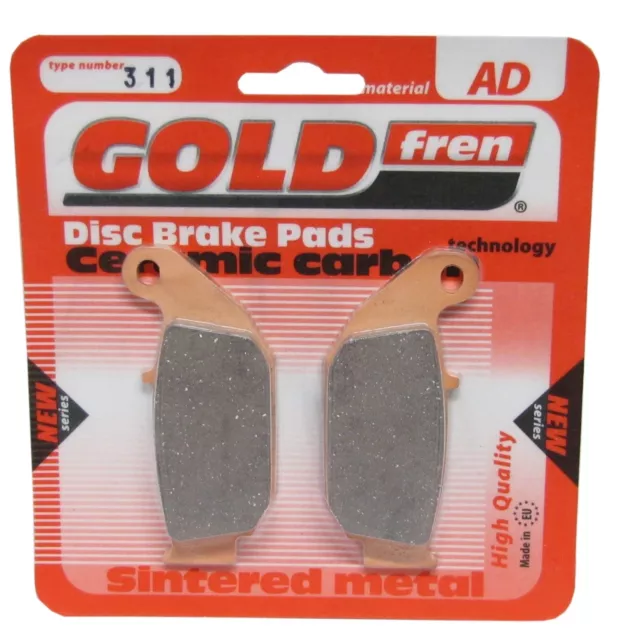 Goldfren Brake Pads AD311,FA629 as fitted to Honda CRF250 12 Rear CBR125 11