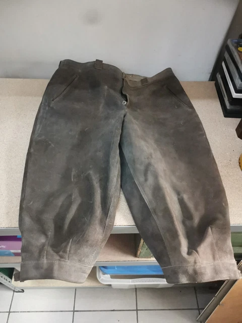 Alte Trachten Lederhosen, hochwertige Verarbeitung, Größe 25 2