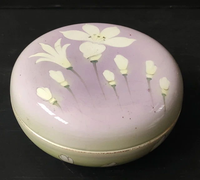Paire De Jardinières En Faïence De Lunéville - Décor Floral Barbotine Majolica Circa 1900