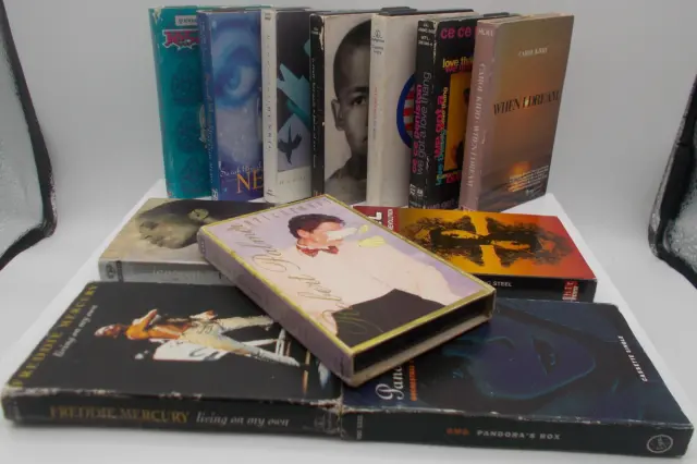 Cassette Single Job Lot - Cardboard Slipcase x 12 Various Artists - Play Perfect