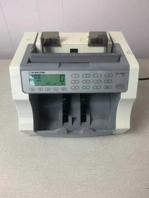 Scan Coin SC 1600 UV Note Counting Machine