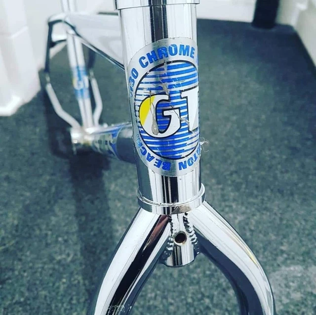 OLD SCHOOL BMX Frame And Forks gt Pro Series 1987 GT BMX rare £400.00